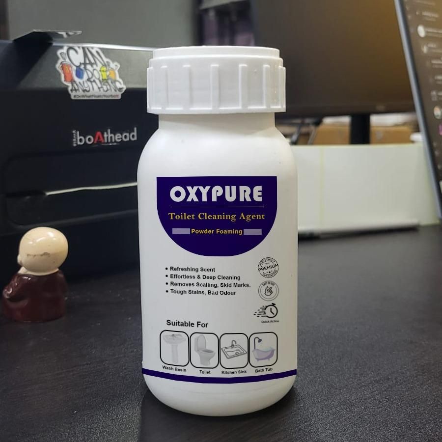 OxyPure Toilet Cleaning Tablets – 250 gm | Powerful & Long-Lasting (Pack of 2)