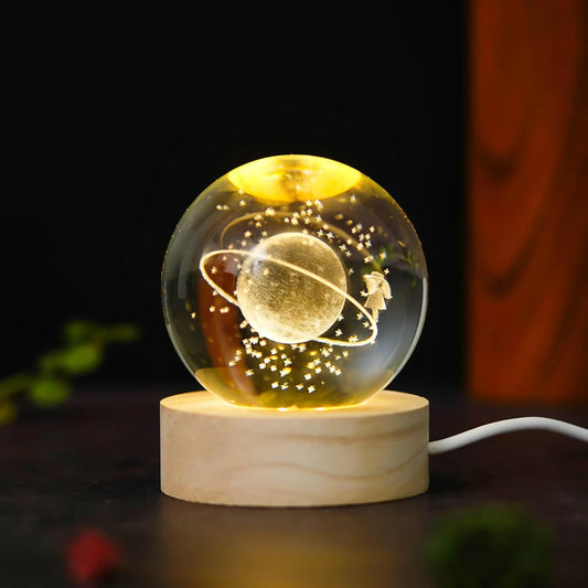 3D Crystal Lamp Ball ( Gift for your Loved ONES )