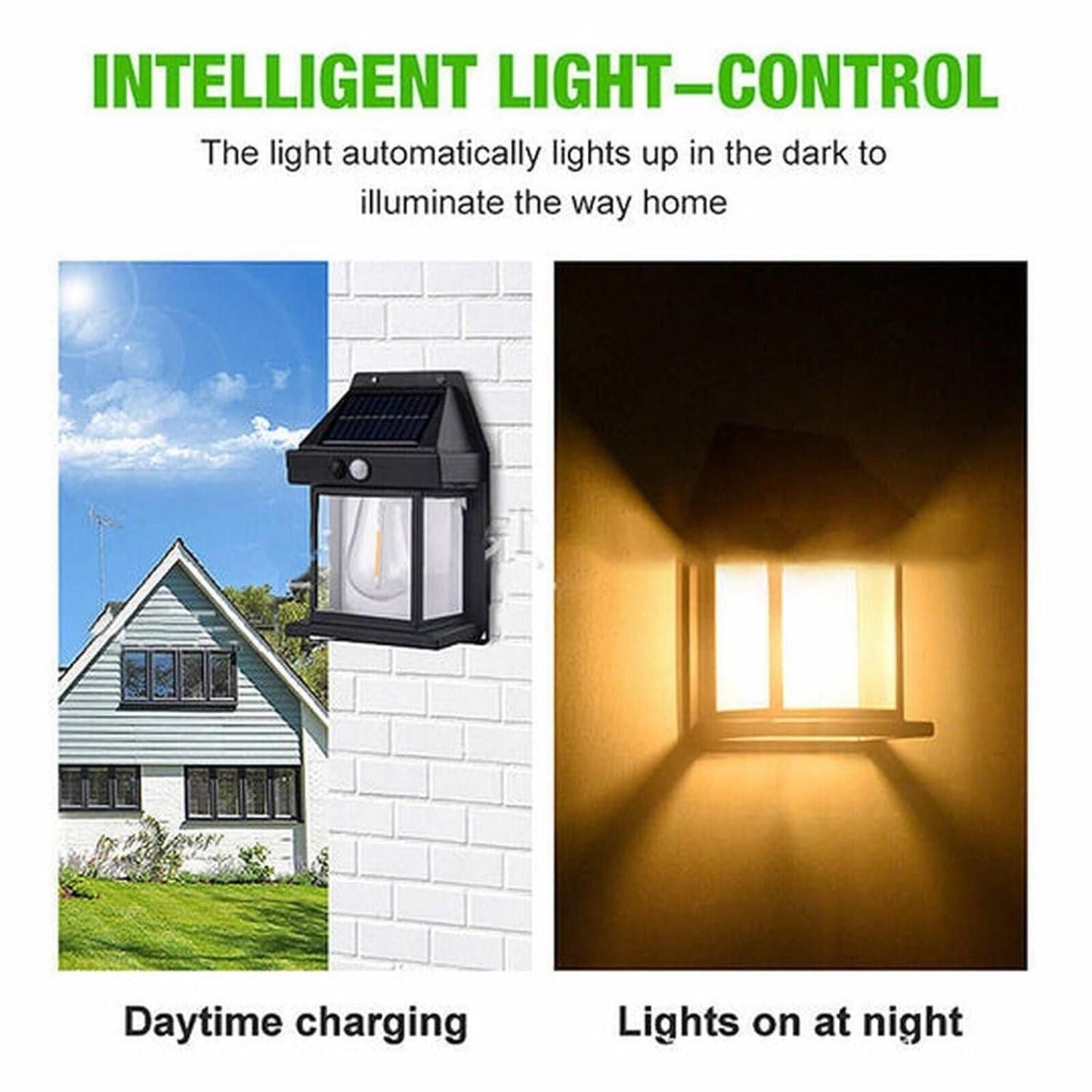 High-Performance Solar Wall Light