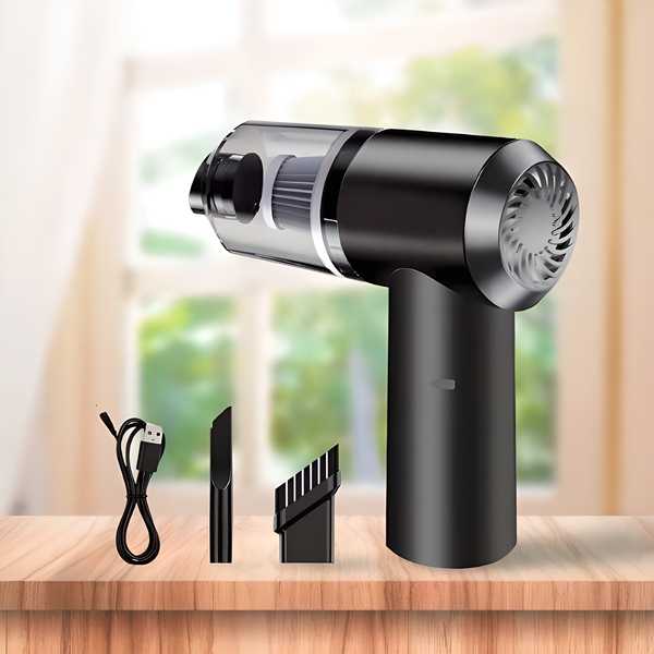 Portable 2-in-1 Vacuum for cleaner Home & Car